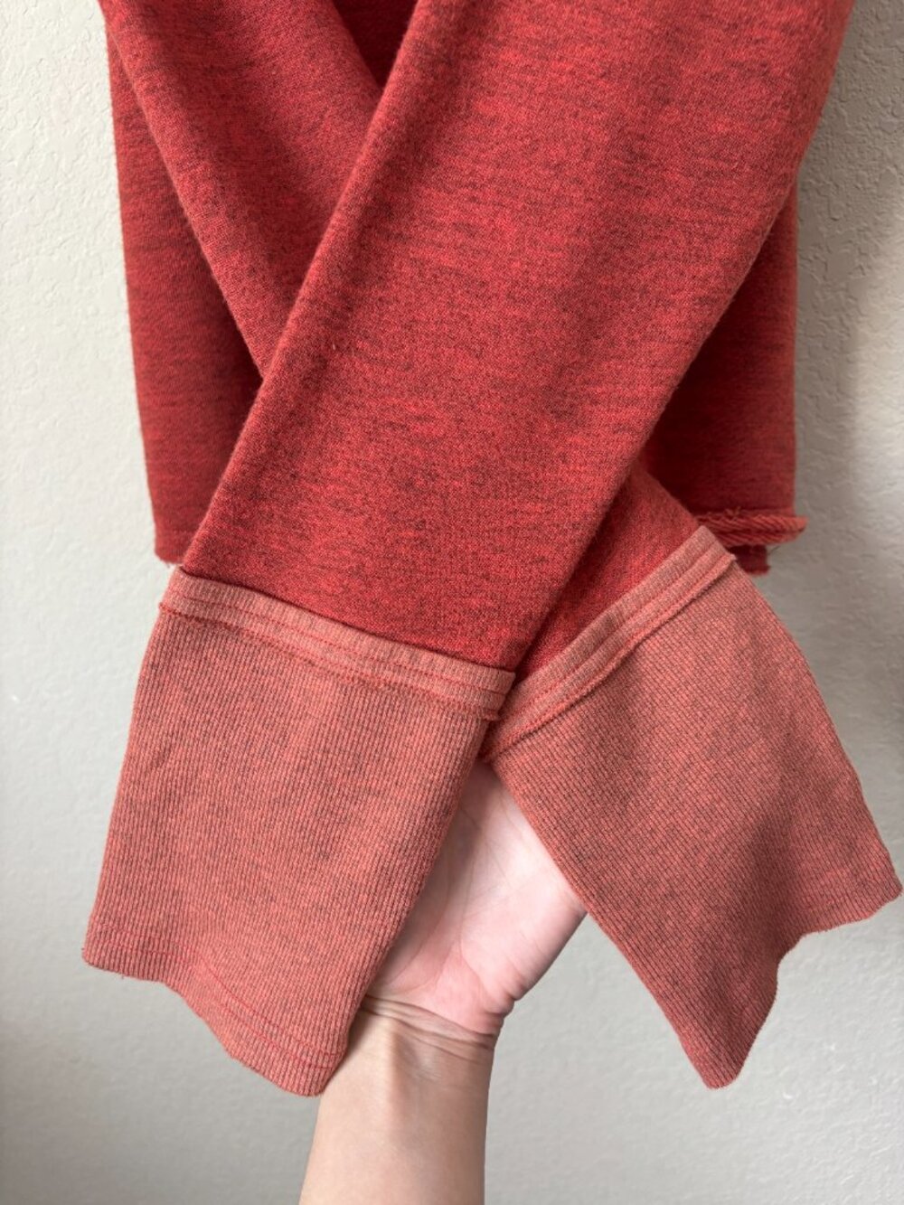 Free People XL Cowl Neck Puff Long Sleeve Lua Pullover - Picture 7 of 11